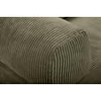 SCHLAFSOFA Cord Olivgrün  - Olivgrün, KONVENTIONELL, Textil/Metall (200/77/80cm) - Carryhome