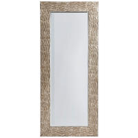 NÁSTENNÉ ZRKADLO 75/175/2,5 cm  - strieborná, Lifestyle, kompozitné drevo/sklo (75/175/2,5cm) - Xora