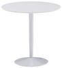 ESSTISCH 75/75/74 cm Weiß rund  - Weiß, MODERN, Metall (75/75/74cm) - MID.YOU