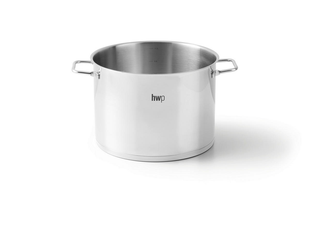 LONAC ZA JUHU  11 l  Perfect Cooking  - boje oplemenjenog čelika/prozirno, Basics, staklo/metal (28/20cm) - Homeware Profession.