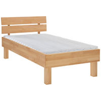 BETT 90/200 cm  Buchefarben   - Buchefarben, Natur, Holz (90/200cm) - Carryhome