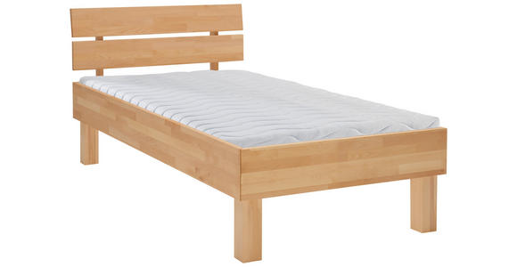 BETT 90/200 cm  in Buchefarben  - Buchefarben, Natur, Holz (90/200cm) - Carryhome