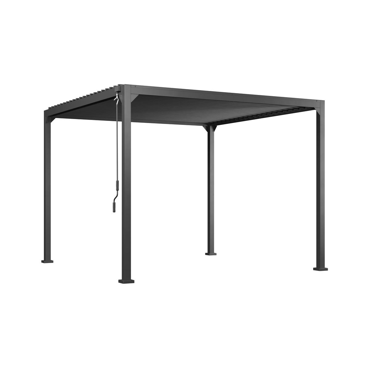 PAVILLON 300/227/300 cm   - Anthrazit, MODERN, Metall (300/227/300cm) - Ambia Garden