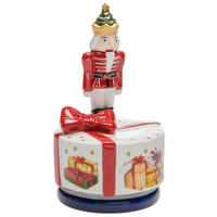 DEKOSPIELUHR Nostalgic Melody  - Rot/Weiß, Design, Keramik (9/15cm) - Villeroy & Boch