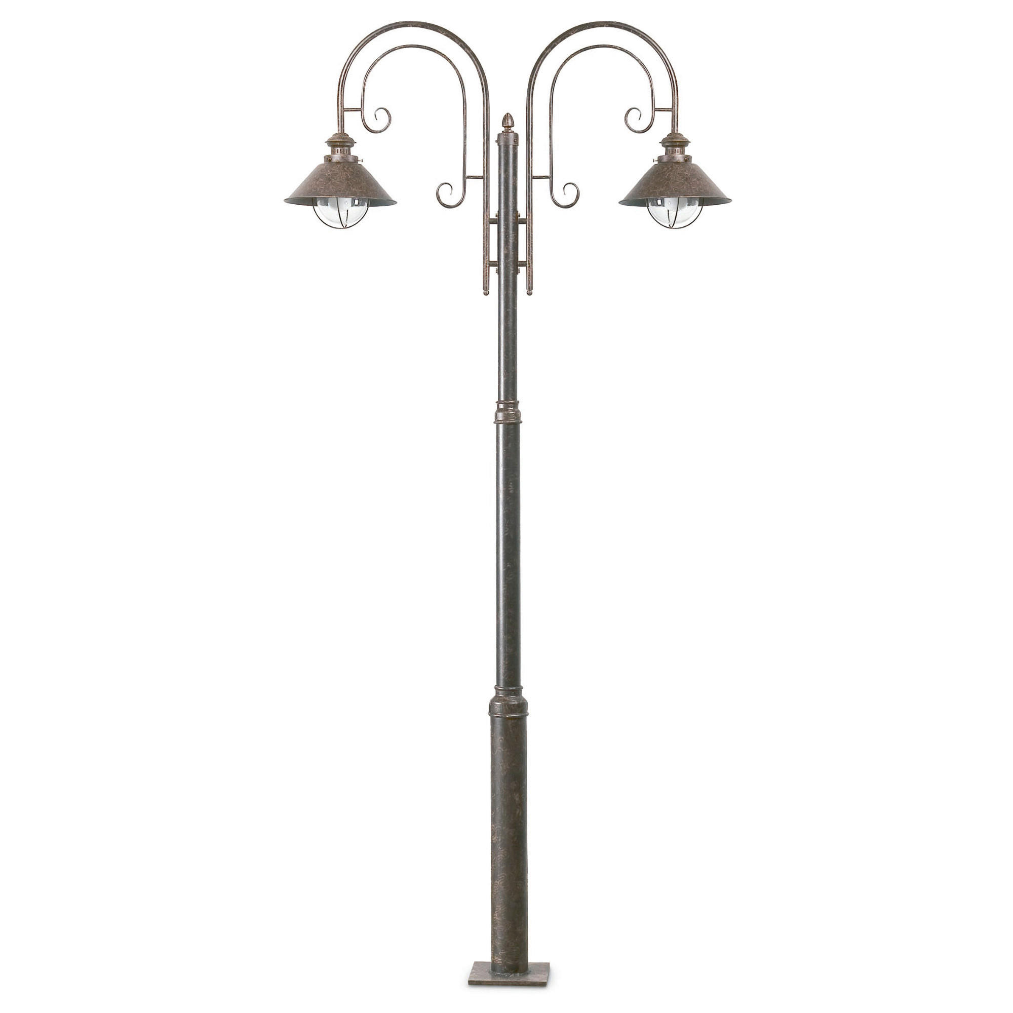 AUßENSTEHLEUCHTE 108/26/225 cm   - Rostfarben, LIFESTYLE, Metall (108/26/225cm)