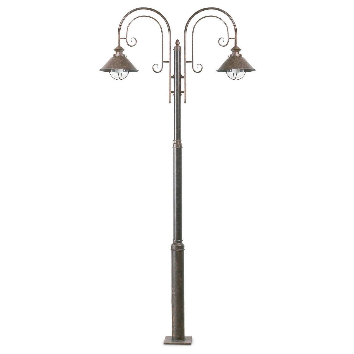 AUßENSTEHLEUCHTE 108/26/225 cm   - Rostfarben, LIFESTYLE, Metall (108/26/225cm)