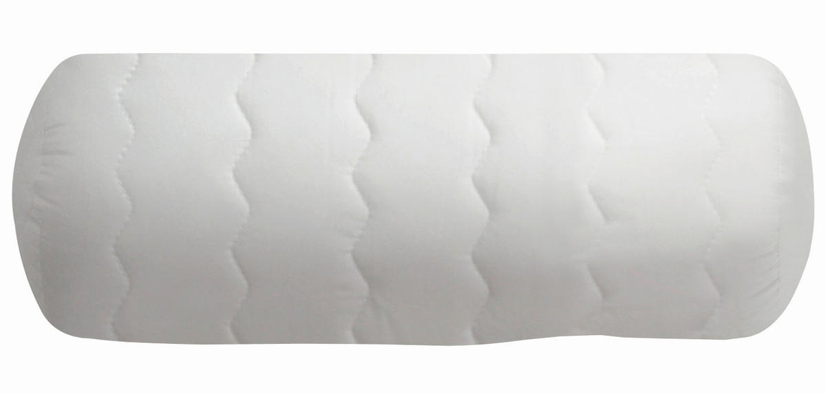 NACKENROLLE  15/40 cm  - Weiß, Design, Textil (15/40cm) - Centa-Star