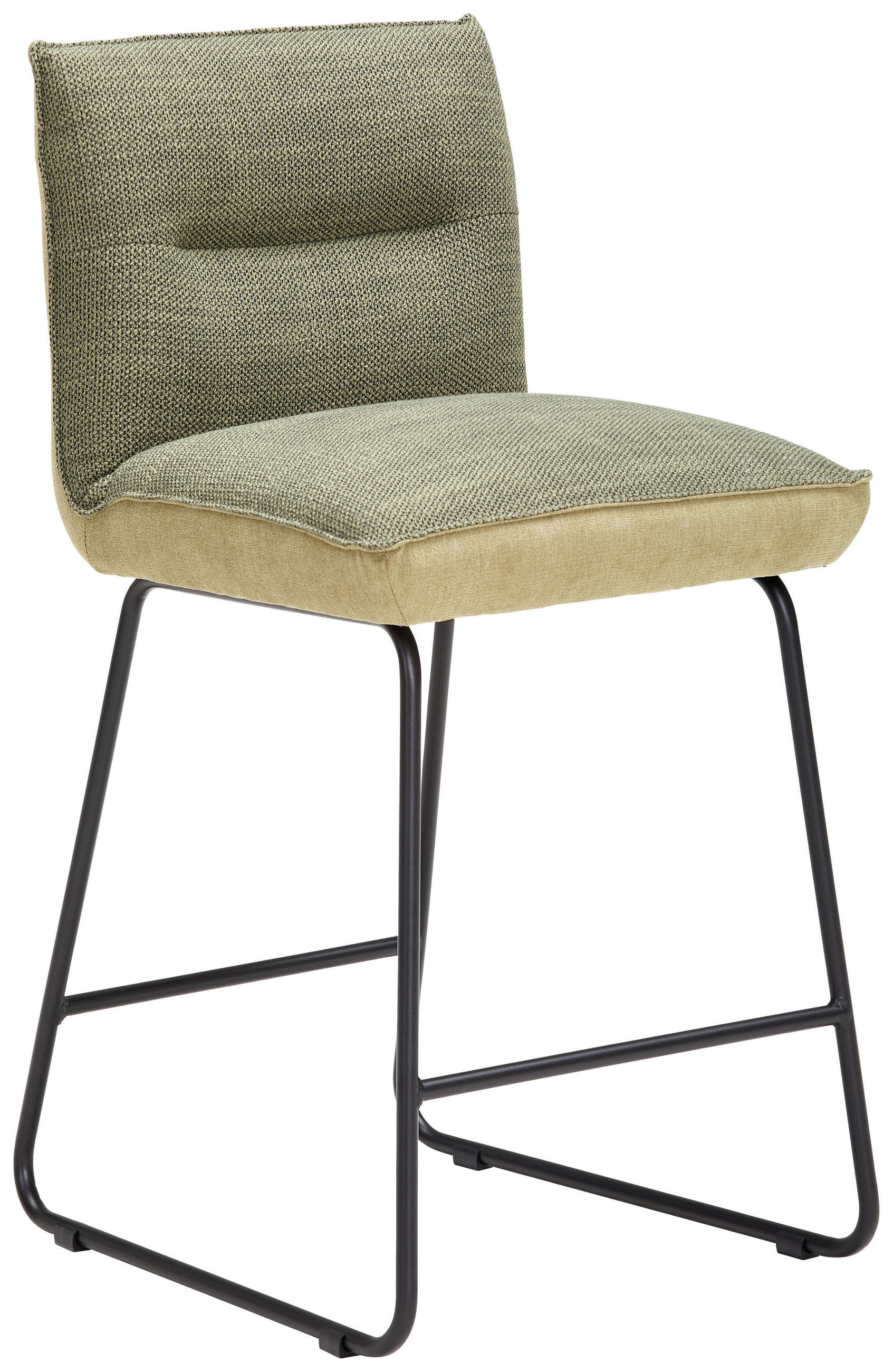 TRESENSTUHL in Metall, Textil Grün, Schwarz  - Schwarz/Grün, Design, Textil/Metall (48/92/54cm) - Dieter Knoll