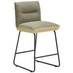 TRESENSTUHL in Grün, Schwarz  - Schwarz/Grün, Design, Textil/Metall (48/92/54cm) - Dieter Knoll