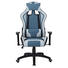 GAMINGSTUHL Schwarz, Weiß, Hellblau Metall, Kunststoff, Textil - Schwarz/Weiß, Design, Kunststoff/Textil (70/120-130/74-105cm) - Hom`in GAMINGSTUHL Schwarz, Weiß, Hellblau Metall, Kunststoff, Textil - Schwarz/Weiß, Design, Kunststoff/Textil (70/120-130/74-105cm) - Hom`in