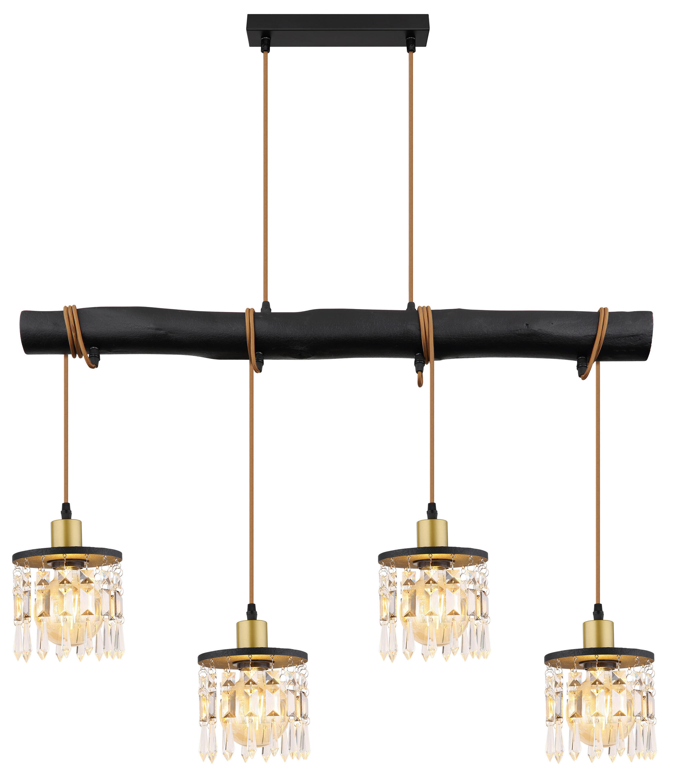 Globo ZÁVESNÉ SVIETIDLO, E27/40 W, 85/15/150 cm