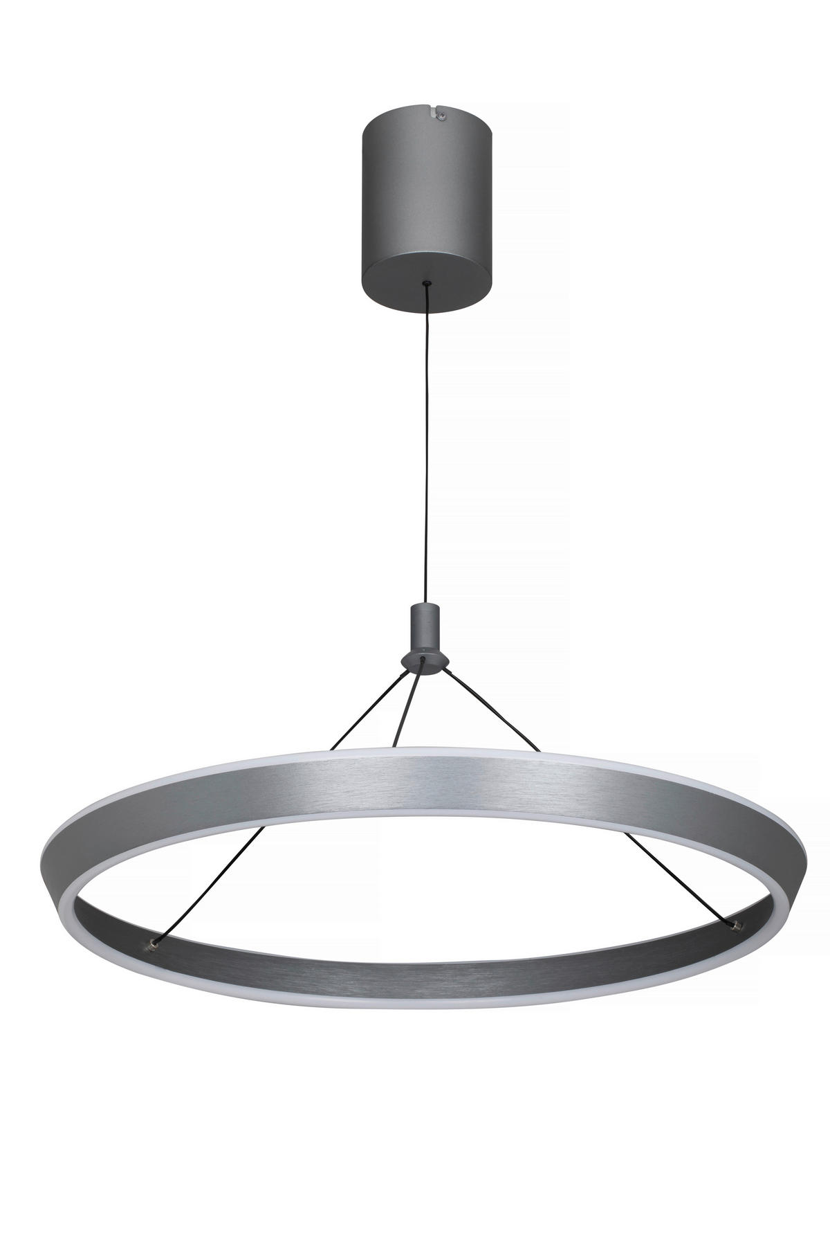LED-HÄNGELEUCHTE 60/150 cm  - Grau, LIFESTYLE, Metall (60/150cm) - Ambiente