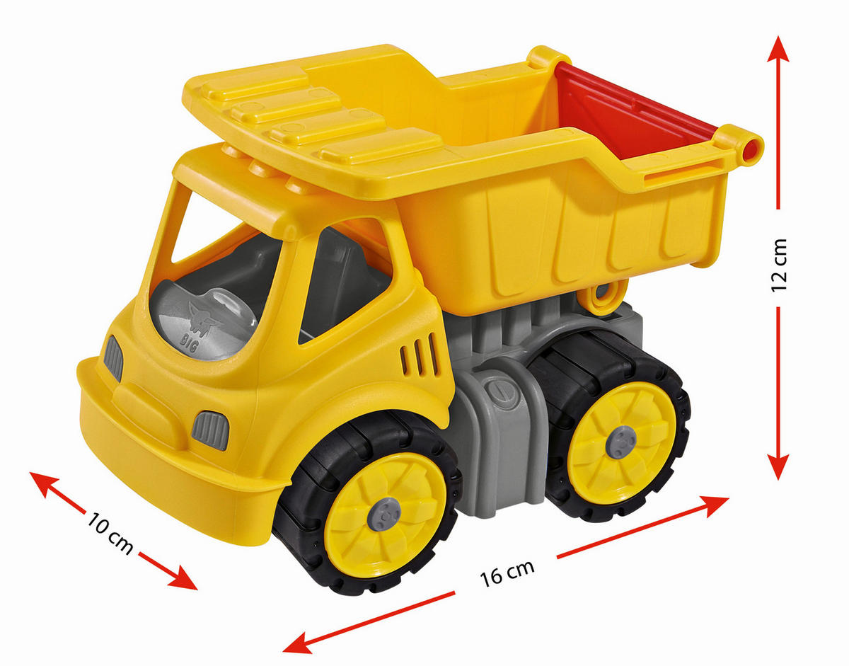 AUTÍČKO - HRAČKA - černá/žlutá, Basics, plast (25/11/14cm) - Simba