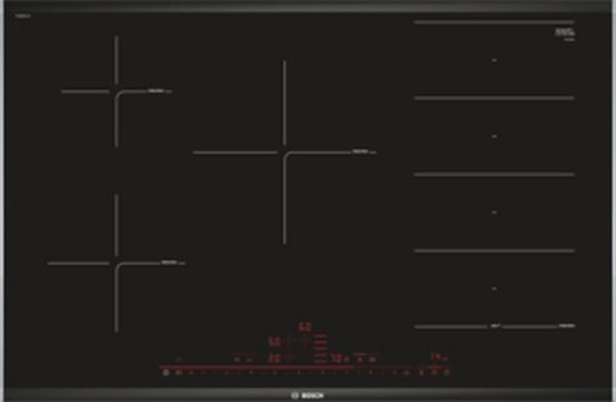 INDUKTIONSKOCHFELD - Schwarz, Basics, Glas (79,2/56/51,2cm) - Bosch