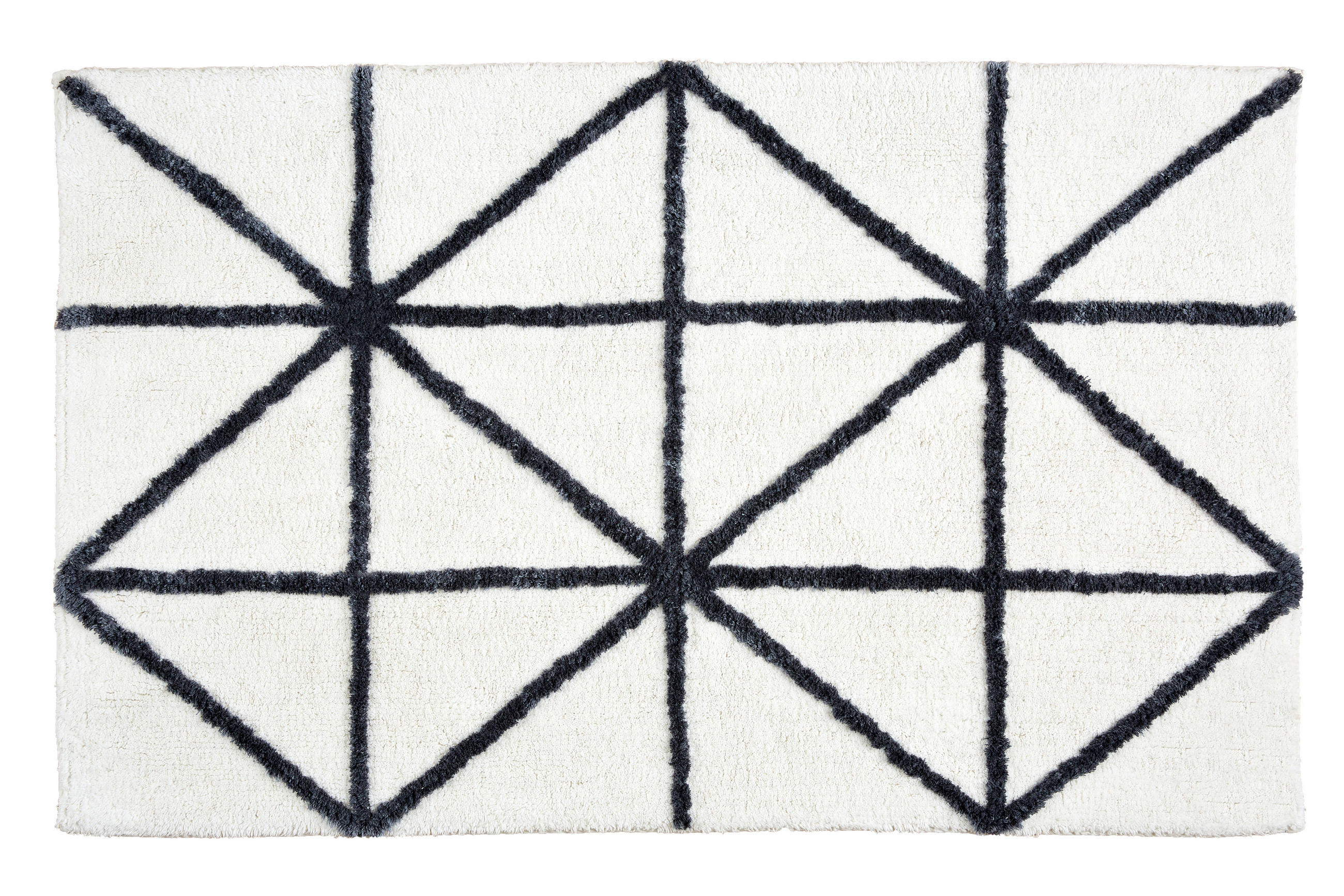 BADTEPPICH Weiß 60/90 cm  - Weiß, Basics, Textil (60/90cm) - Schöner Wohnen