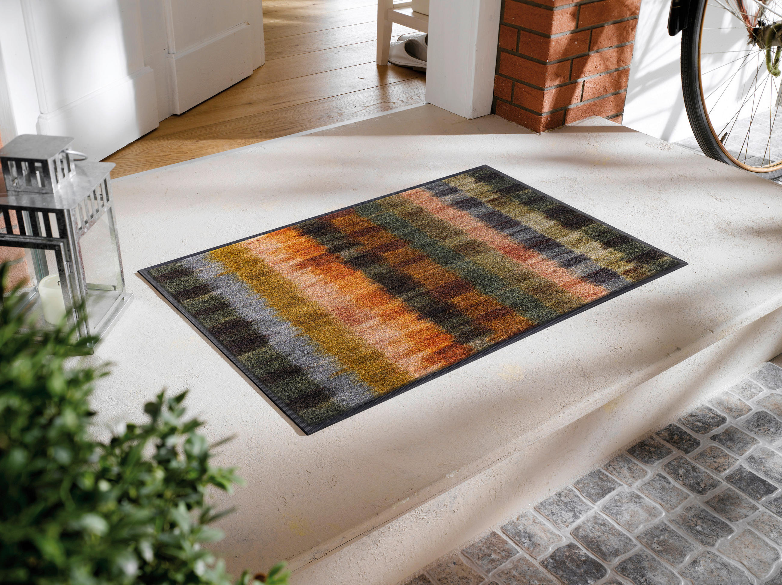 DVEŘNÍ ROHOŽKA, 50/75 cm, vícebarevná - vícebarevná, Konvenční, textil/plast (50/75cm) - Esposa