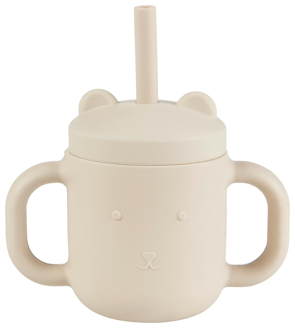 TRINKHALMBECHER - Beige, Natur, Kunststoff (6,5/13cm) - Jimmylee