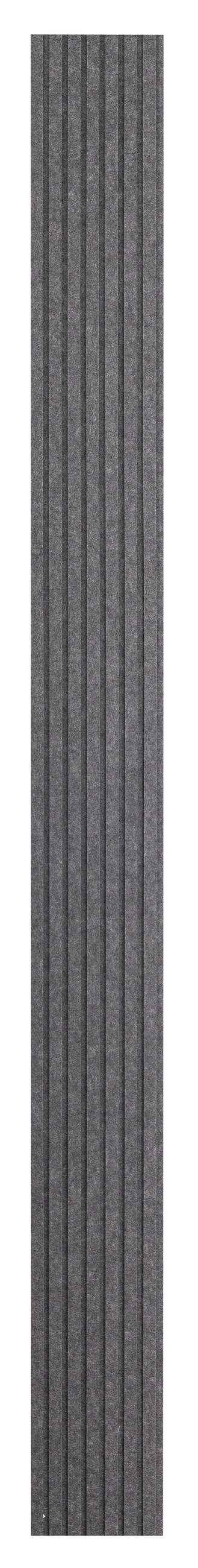 AKUSTIKPANEEL 20/240/1,8 cm  - Anthrazit, Basics, Kunststoff (20/240/1,8cm)