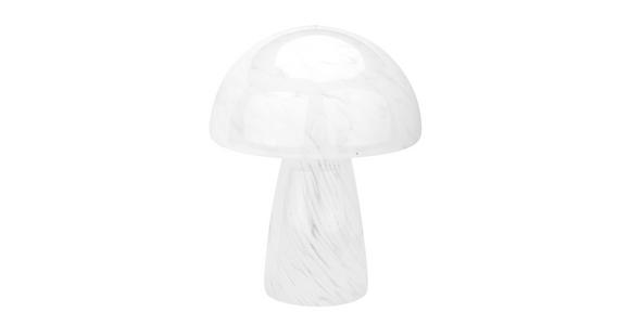 TISCHLEUCHTE Boise 21/28 cm  - Weiß, KONVENTIONELL, Glas (21/28cm) - Novel