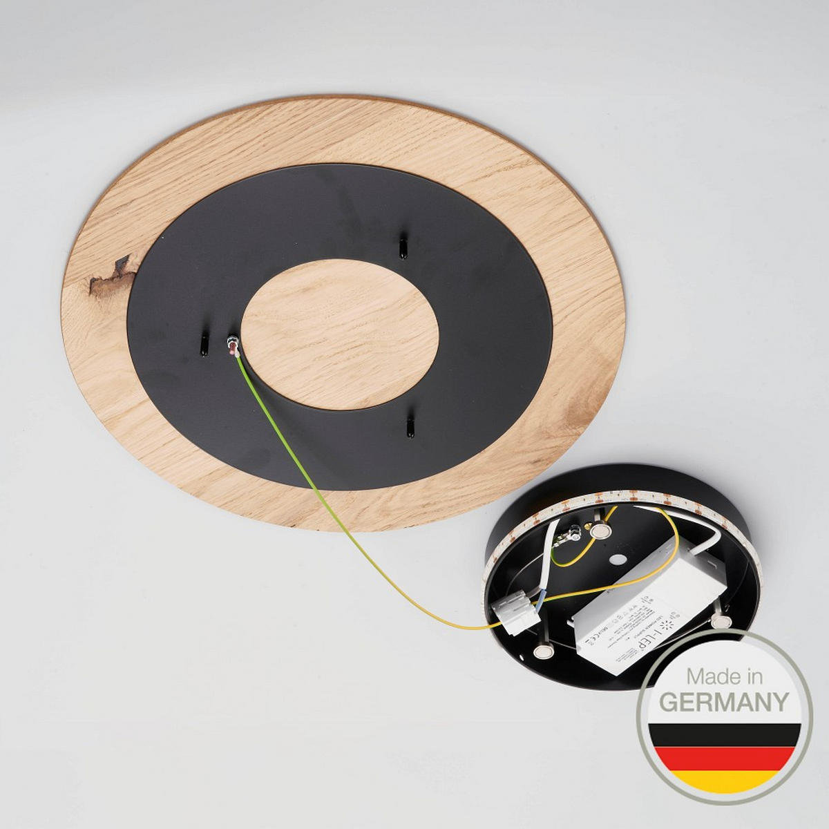 LED-WANDLEUCHTE 661 40 cm  - Wildeiche, Natur, Holz (40cm) - Ambiente