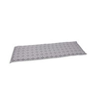 BANKAUFLAGE  Raute  - Grau, Basics, Textil (146/6/48cm)