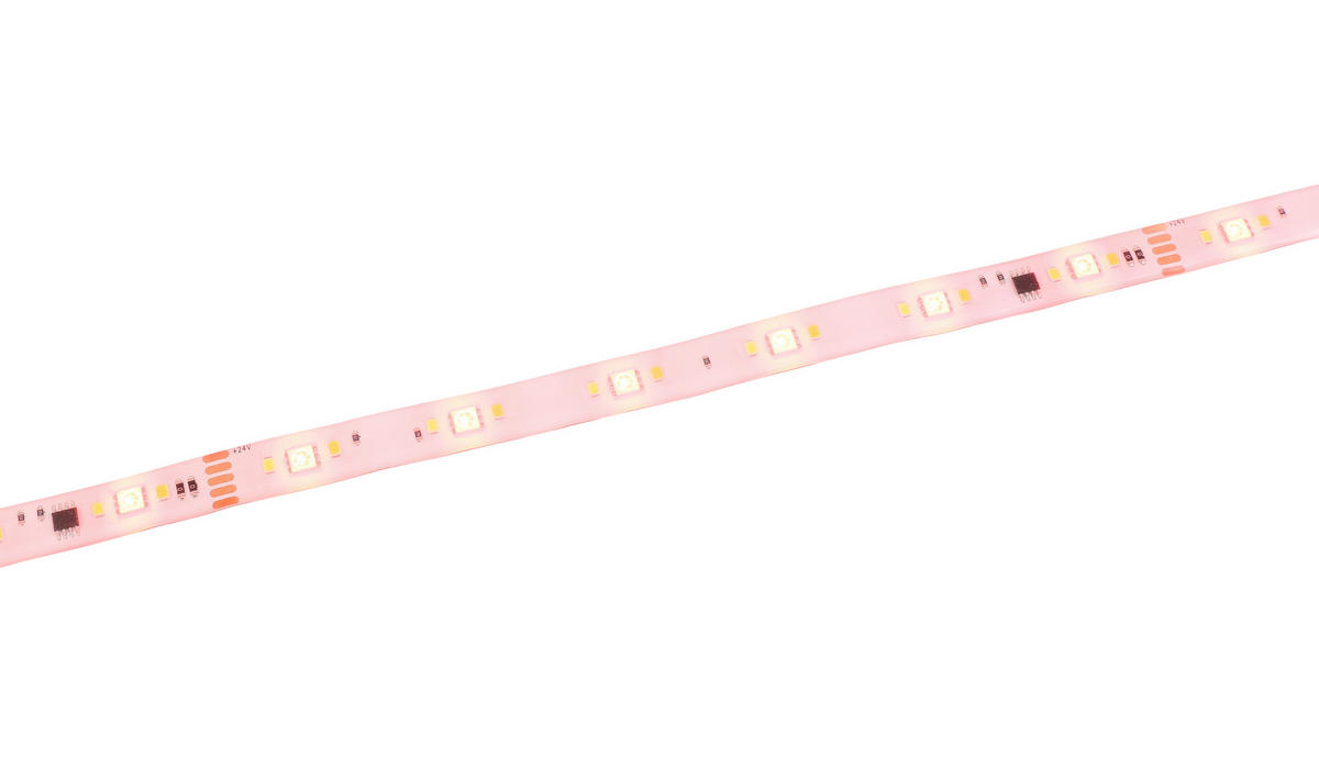 LED-STRIP 300 cm  Rainbow 3  - Weiß, Design, Kunststoff (300cm) - Novel