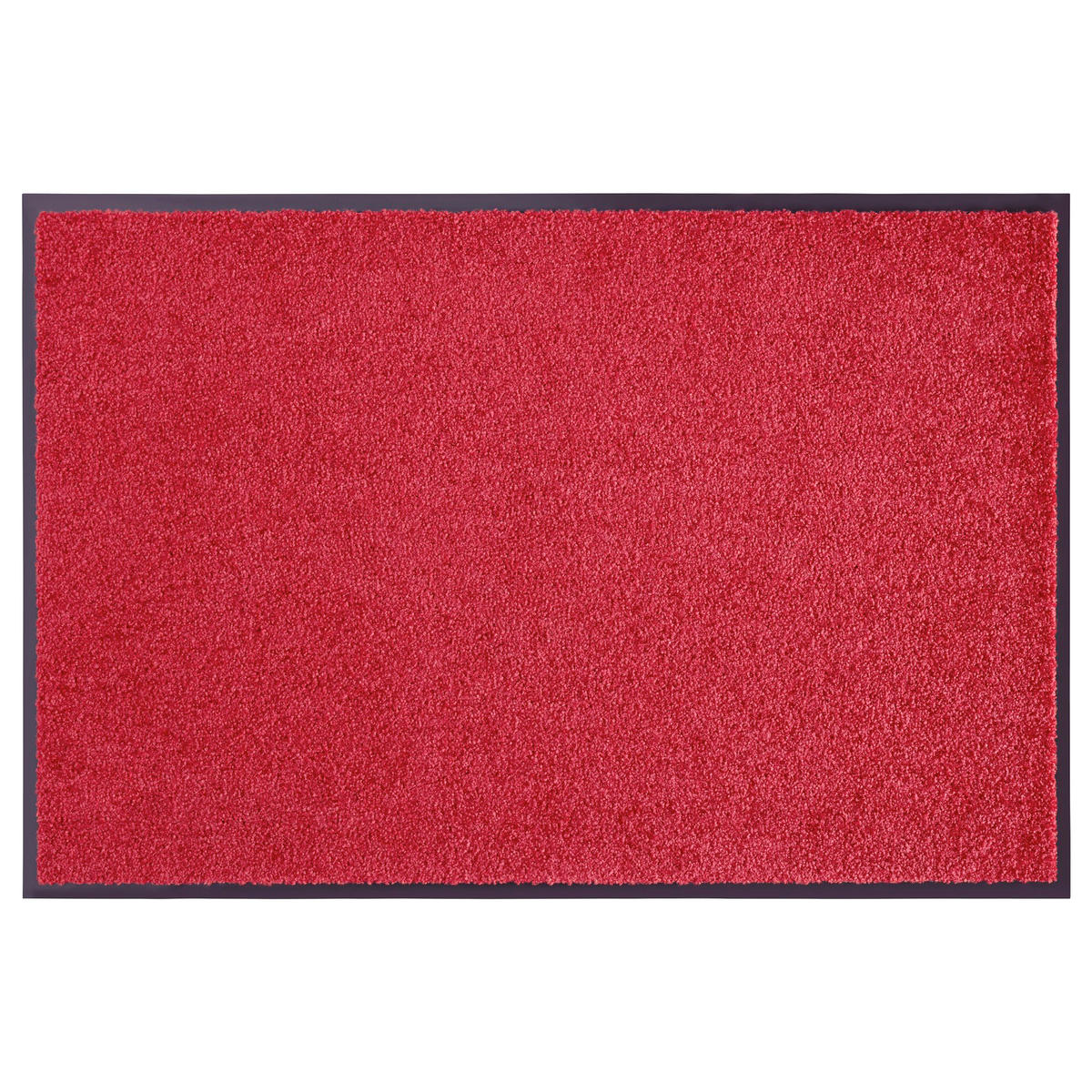 SCHMUTZFANGMATTE  40/60 cm  Rot  - Rot, Basics, Kunststoff/Textil (40/60cm)