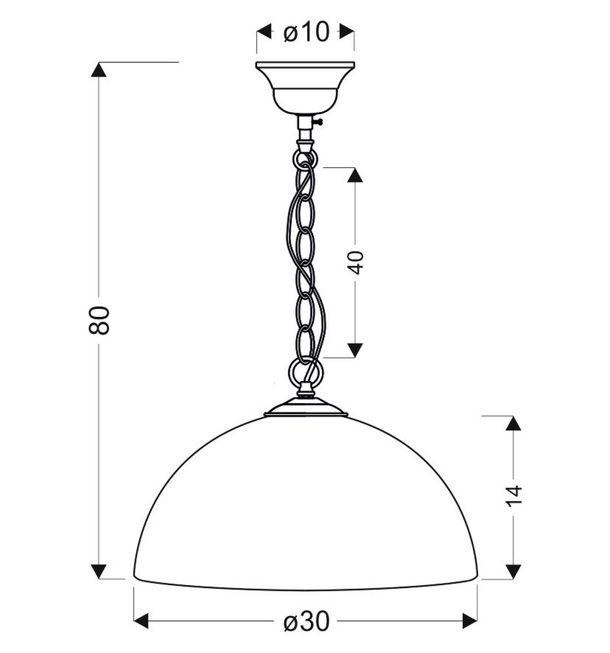 HÄNGELEUCHTE 30/30/80 cm   - Chromfarben, Basics, Metall (30/30/80cm)