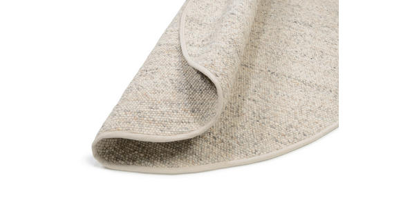 HANDWEBTEPPICH 200/200 cm Helsinki  - Beige, Basics, Textil (200/200cm) - Linea Natura