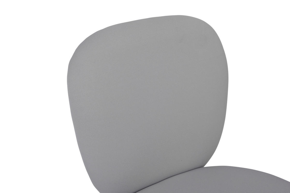 OTOČNÁ ŽIDLE PRO MLÁDEŽ, síťovina, šedá, bílá - šedá/bílá, Moderní, kov/textil (50/86-94/61cm) - Boxxx