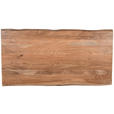 TISCHPLATTE in Holz 240/100/5,5 cm   - Akaziefarben, Design, Holz (240/100/5,5cm) - Landscape