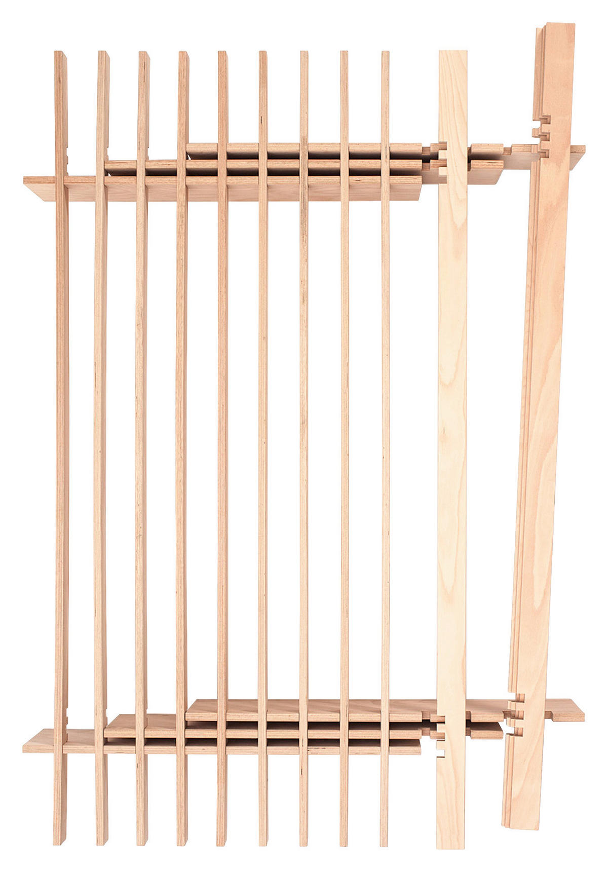 FUTONBETT 138/195 cm  in Buchefarben  - Buchefarben, Design, Holz (138/195cm) - Tojo