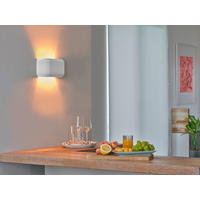 WANDLEUCHTE 25/11/15 cm   - Weiß, Natur, Stein (25/11/15cm) - Ledvance