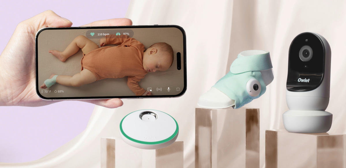 BABYPHONE - Mintgrün, Basics, Kunststoff/Textil (0.220kg) - Owlet