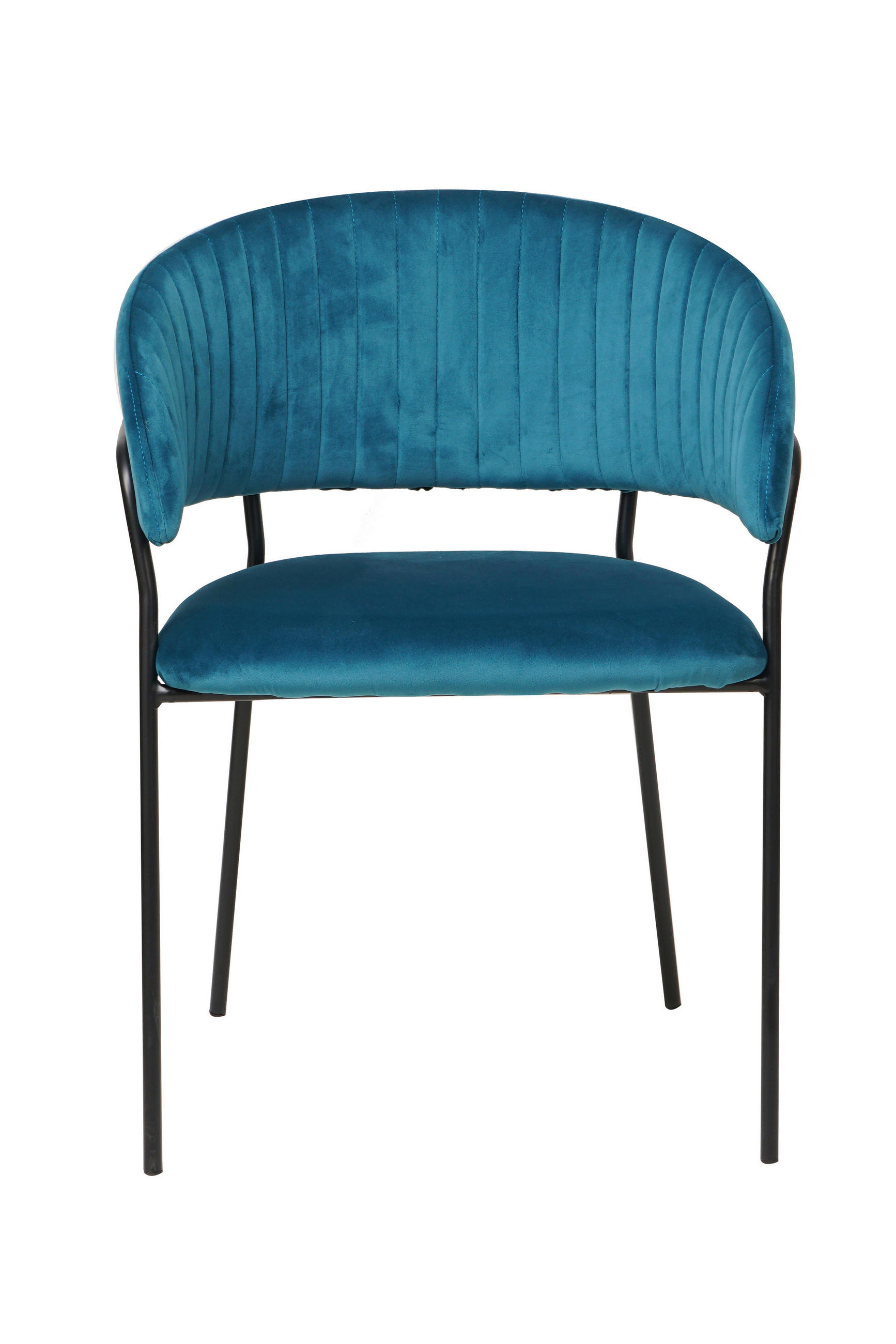 Thumbnail - Livetastic Armlehnstuhl, Türkis, Textil, Rundrohr, 55x80x50 cm, Esszimmer, Stühle, Esszimmerstühle, Armlehnenstühle