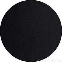 TISCHSET leather optic fine Kunststoff Schwarz 38 cm  - Schwarz, Basics, Kunststoff (38cm) - ASA