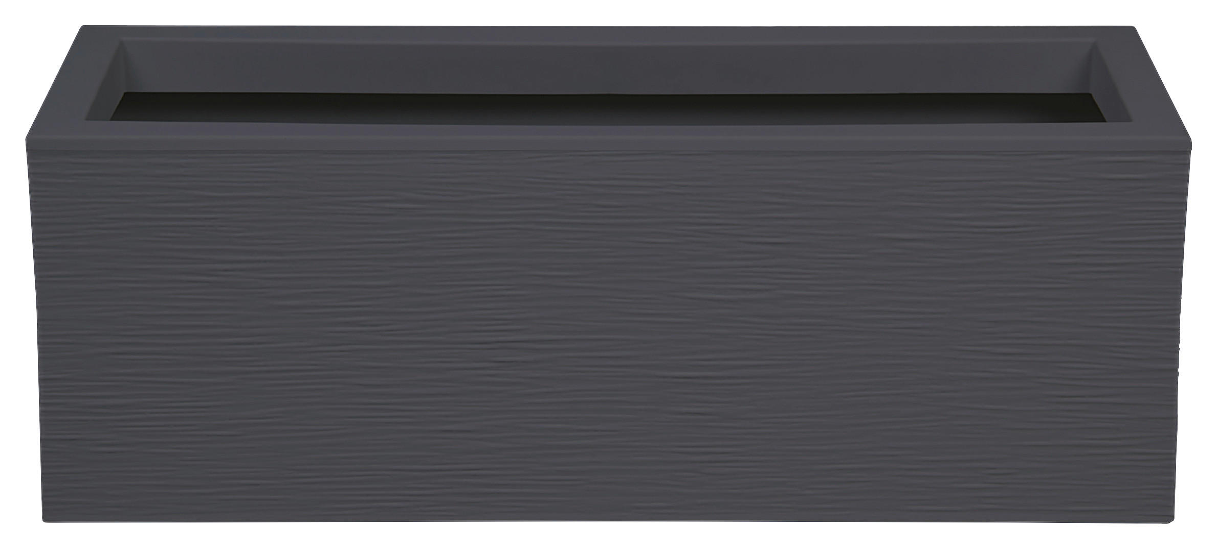 PFLANZTOPF   - Anthrazit, Basics, Kunststoff (59,5/22,5/20cm) - Ambia Garden