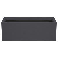 PFLANZTOPF   - Anthrazit, Basics, Kunststoff (59,5/22,5/20cm) - Ambia Garden