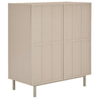 SIDEBOARD  in 80/89/40 cm  - Braun, Design, Holzwerkstoff/Metall (80/89/40cm) - Livetastic