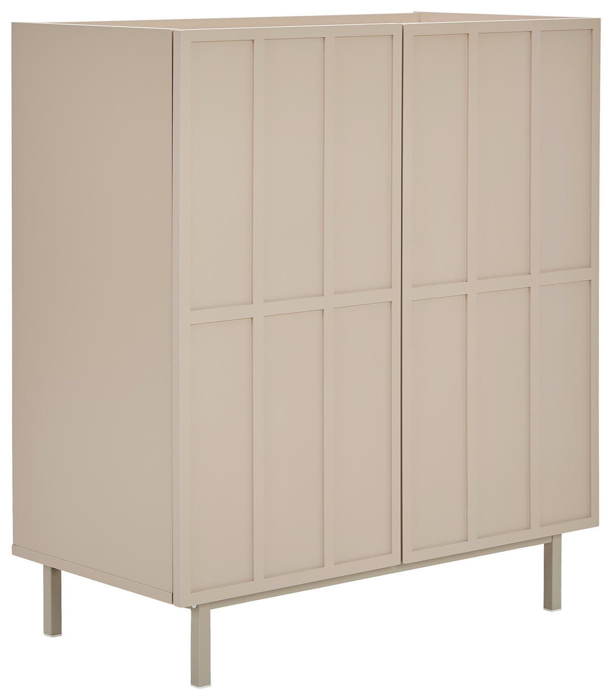 SIDEBOARD  in 80/89/40 cm  - Braun, Design, Holzwerkstoff/Metall (80/89/40cm) - Livetastic