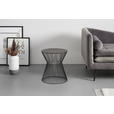 BEISTELLTISCH in Metall 35/35/38 cm  - Schwarz, Trend, Metall (35/35/38cm) - Carryhome
