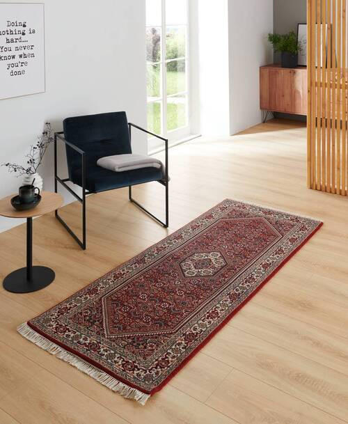 ORIENTTEPPICH 80/200 cm Bidjar Rot Creme, Rot  - Rot/Creme, LIFESTYLE, Textil (80/200cm) - Cazaris