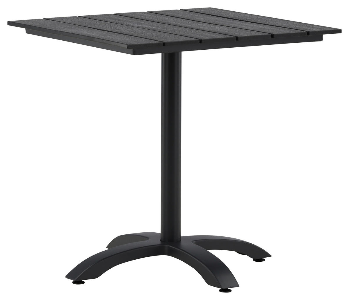 BALKONGBORD metall, plast  - svart, Klassisk, metall/plast (70/74/70cm) - Gardenson