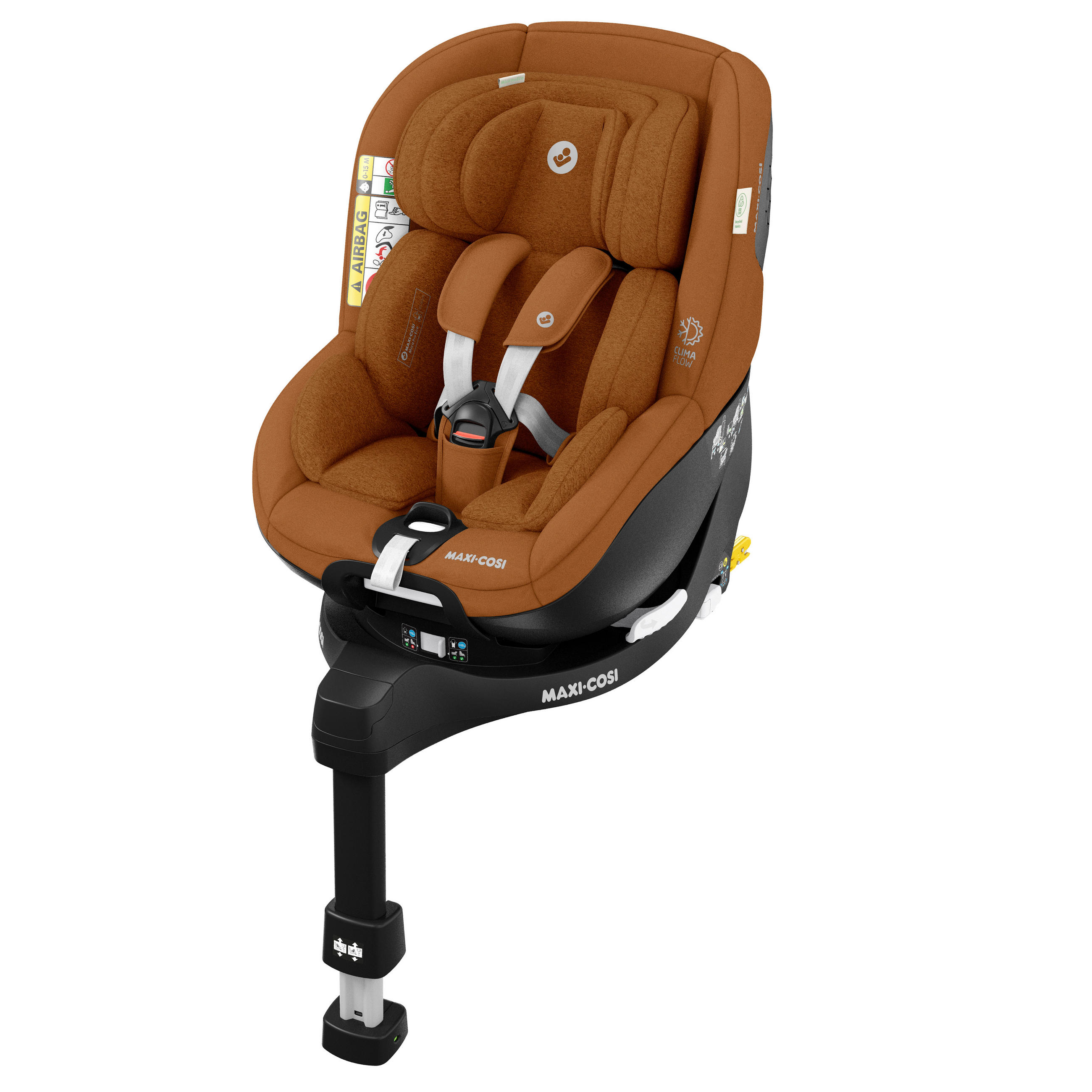 DJEČJA AUTOSJEDALICA  Mica Pro Eco i-Size  - konjak, Basics, tekstil/metal (44,2/64,8/68,3cm) - Maxi-Cosi