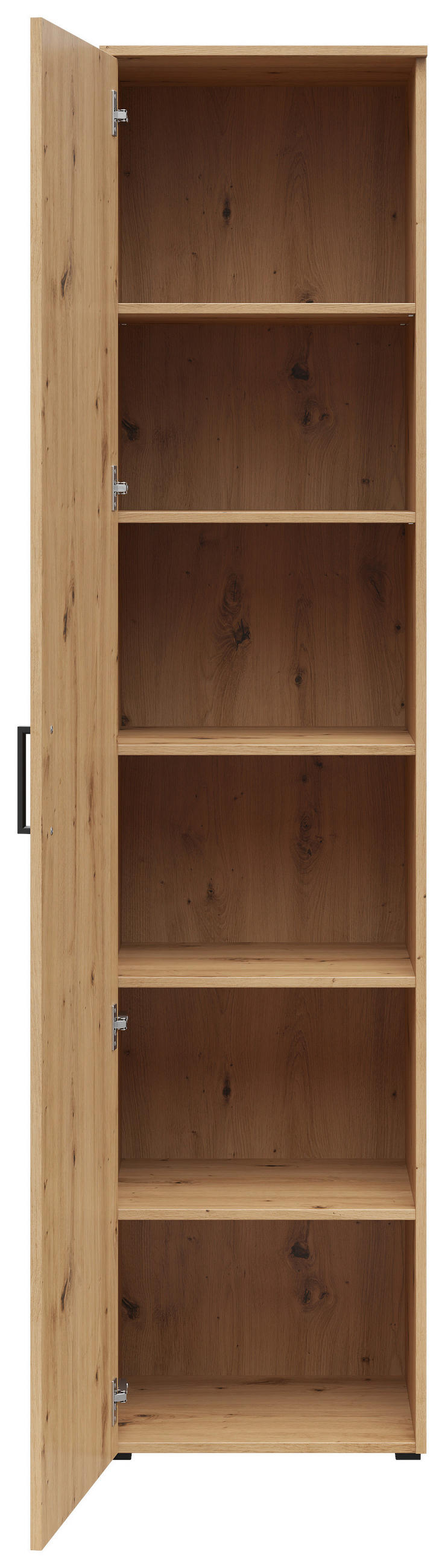 DULAP MULTIFUNCȚIONAL in stejar Artisan  - stejar Artisan/antracit, Modern, plastic/material pe bază de lemn (45/195/40cm)