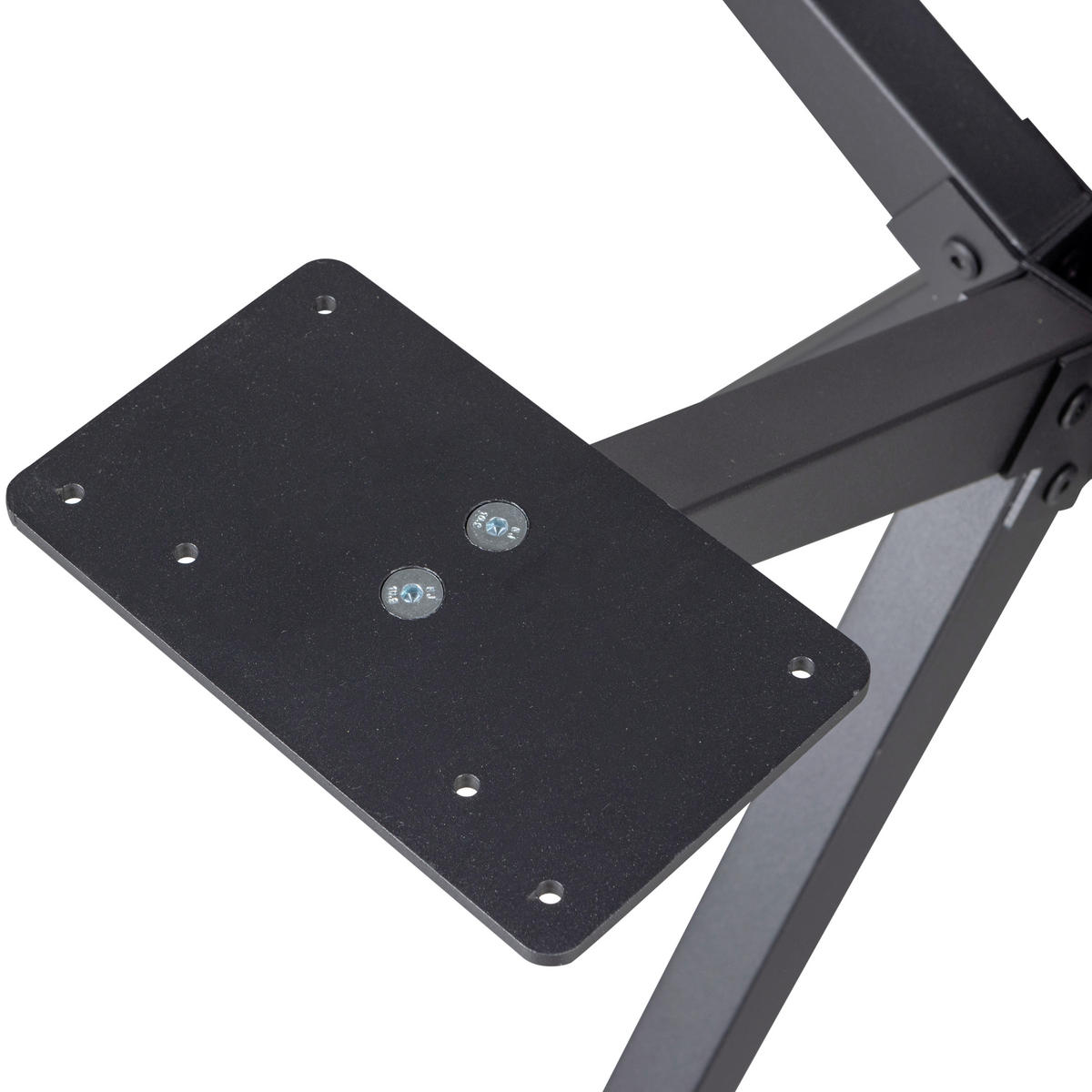 TISCHGESTELL in Metall   - Schwarz, MODERN, Metall (80/72/80cm) - Livetastic