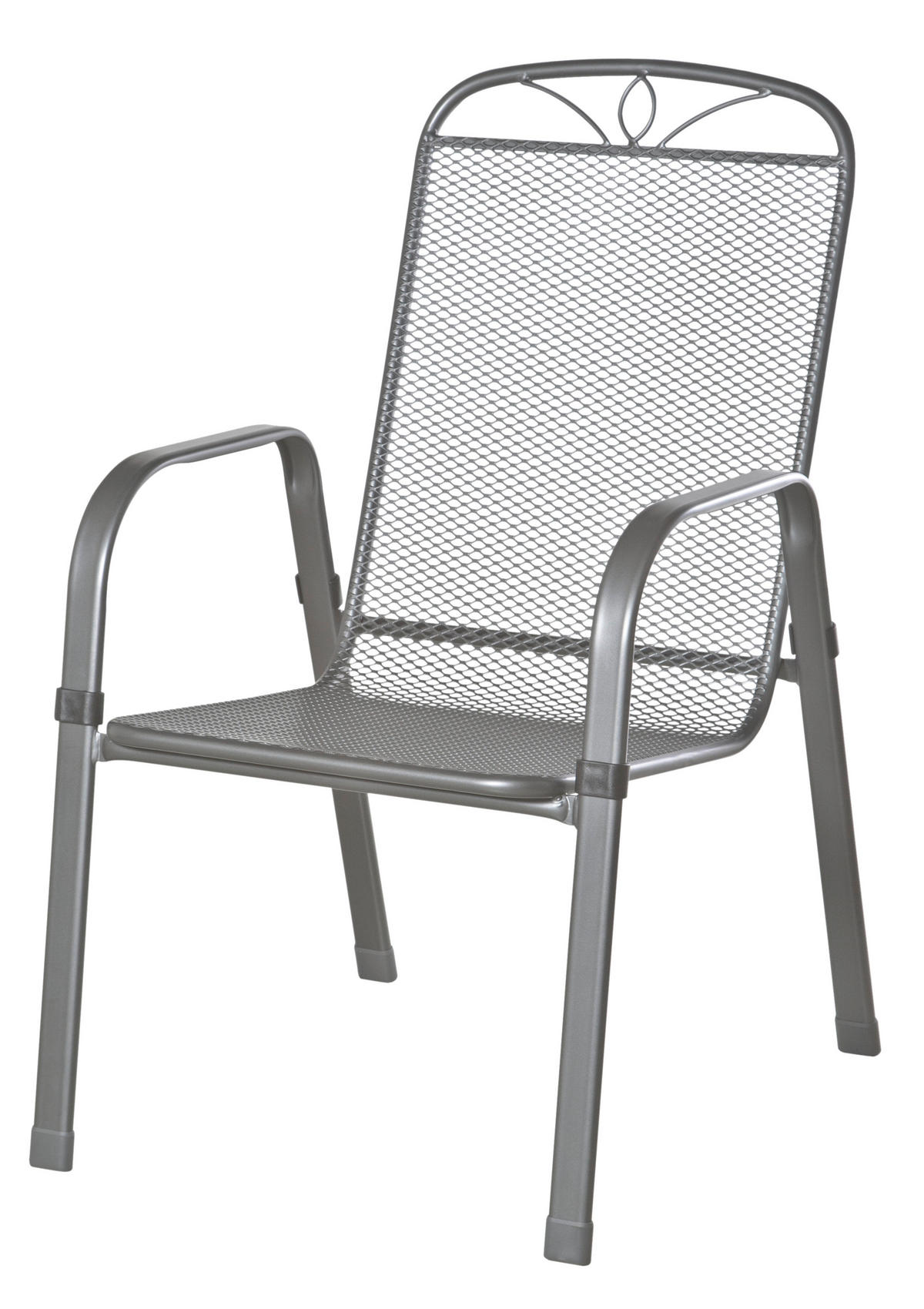 STAPELSESSEL - Anthrazit, Basics, Metall (57/94/75cm) - Siena Garden