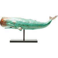 DEKOFISCH - Türkis/Bronzefarben, Trend, Kunststoff/Metall (77/38,5/17,5cm) - Kare-Design