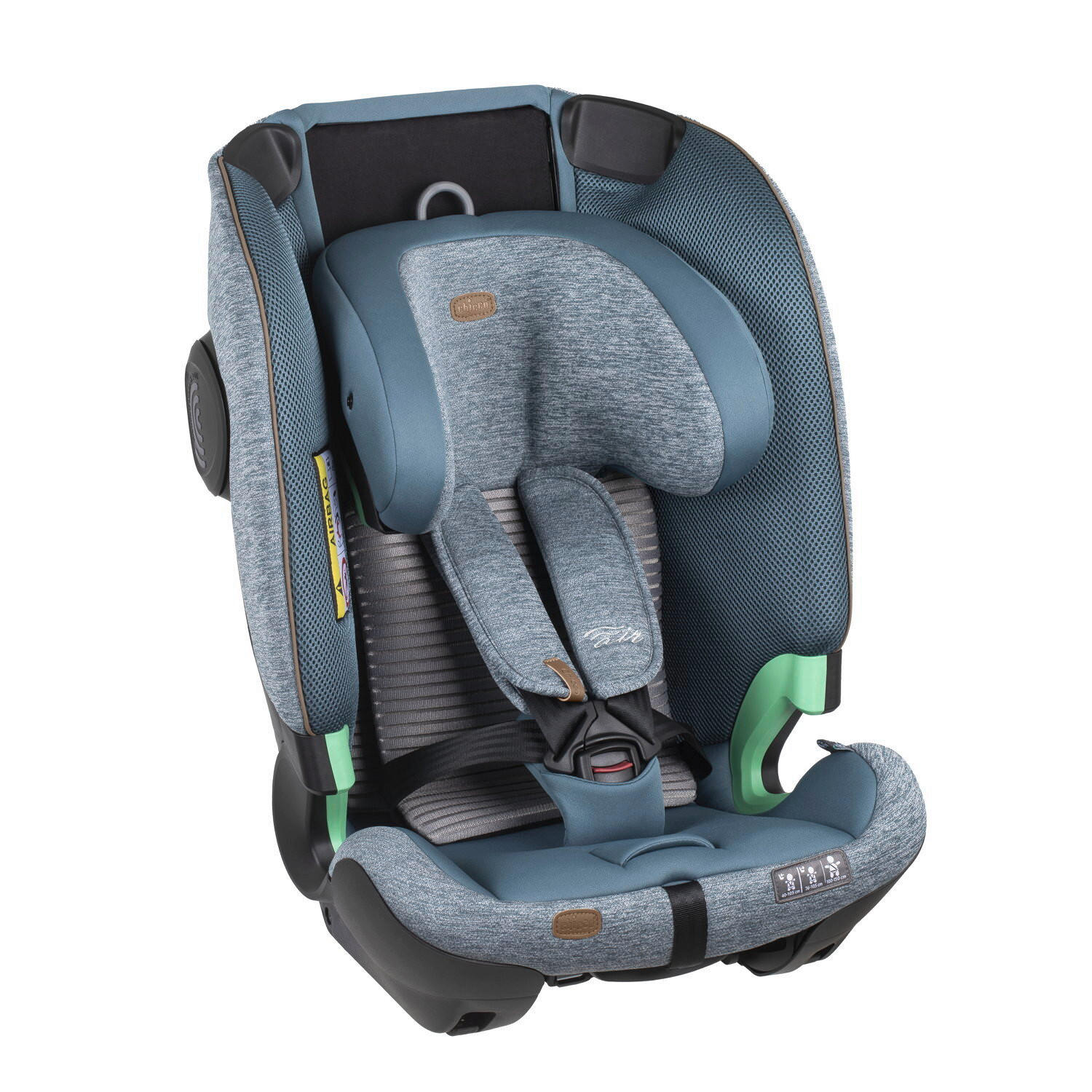 KINDERAUTOSITZ BI-SEAT IS AIR O/B   - Blaugrau, Basics (46/58,5/76/44,5cm) - Chicco