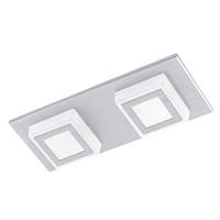 TAKLAMPA 3,3 W 25/10/5 cm  - aluminiumfärg, Basics, metall/plast (25/10/5cm) - Eglo